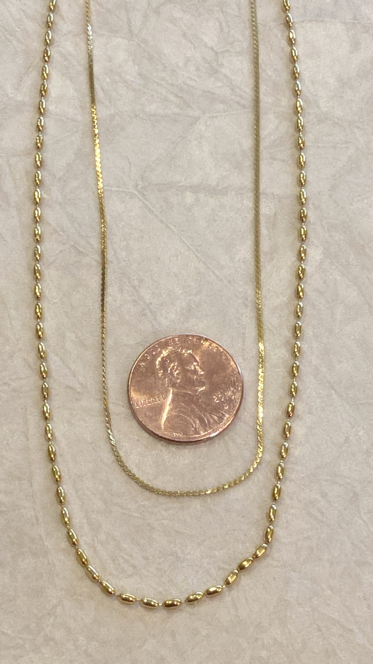 Twice Dainty Necklace