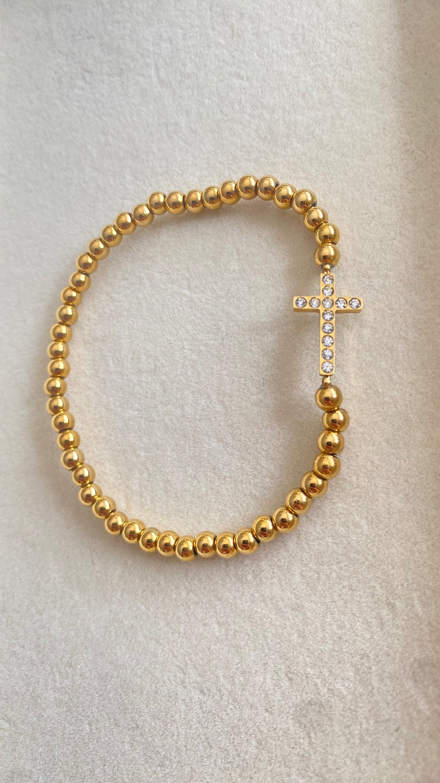 Faith & Glow Beaded Bracelet