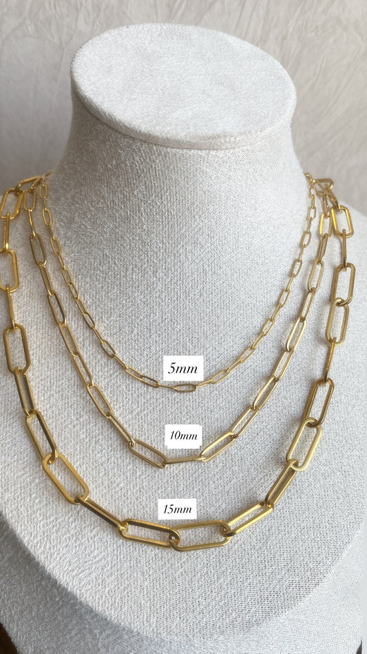 Golden Girls Paperclip Necklace