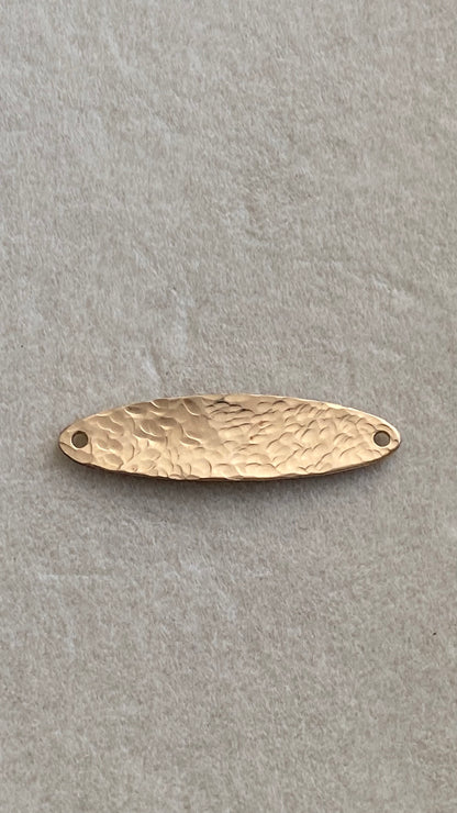 Golden Texture Bar Connector