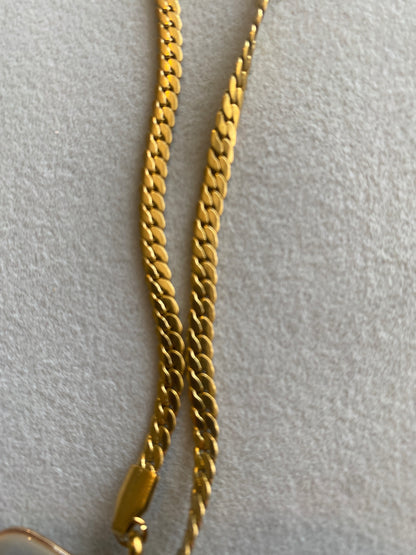 Blue Bloom Charm Necklace