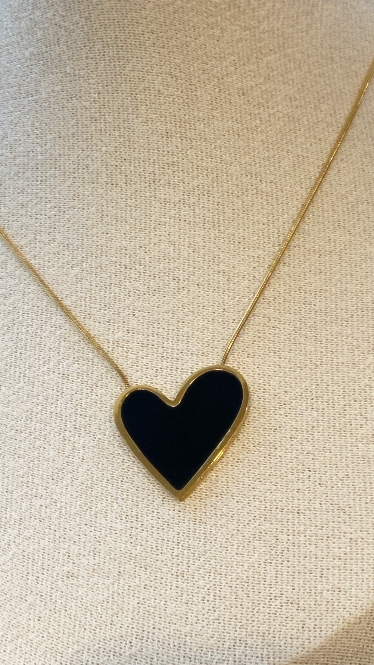 Two Sided Heart Necklace