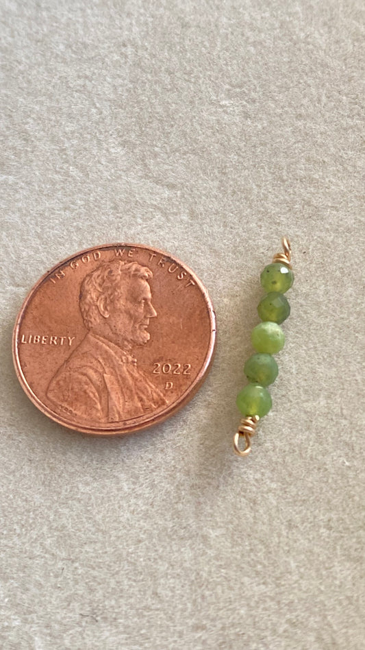 Olive Muse Charm Connector