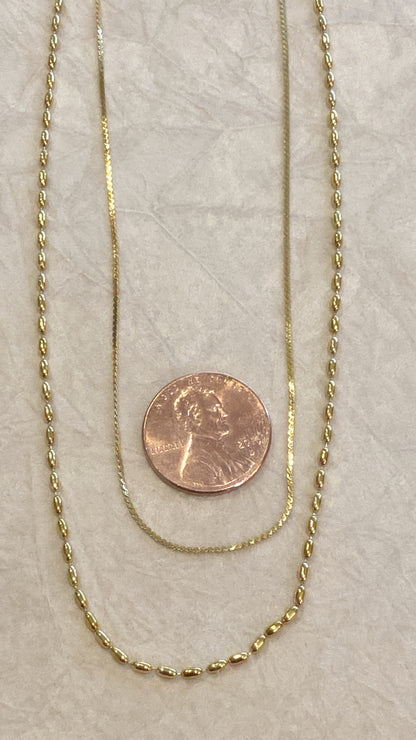 Twice Dainty Necklace