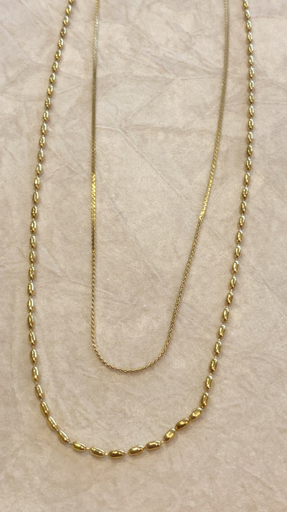 Twice Dainty Necklace
