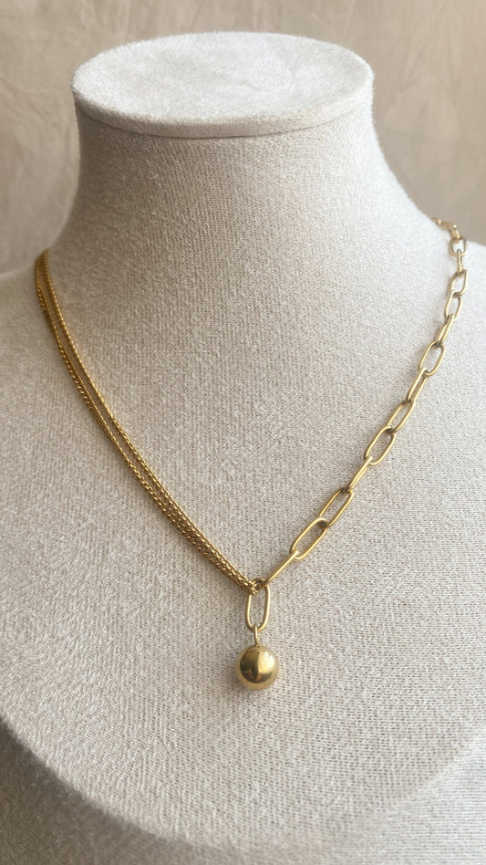 Gold Drop Necklace