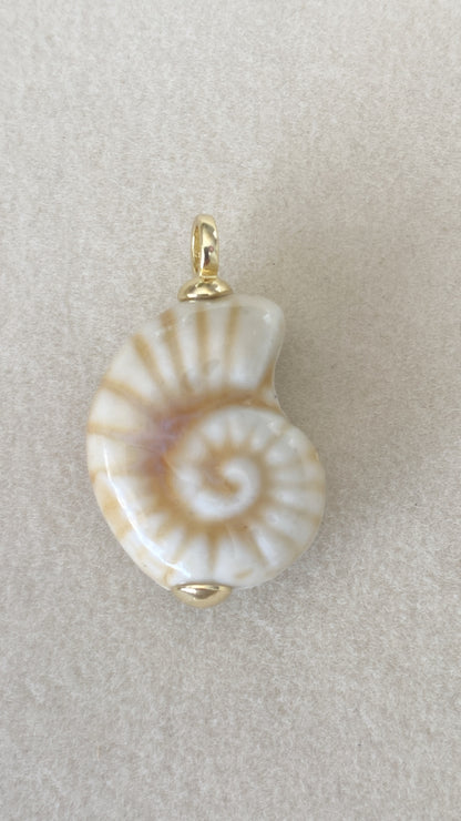 Ocean Spiral Charm