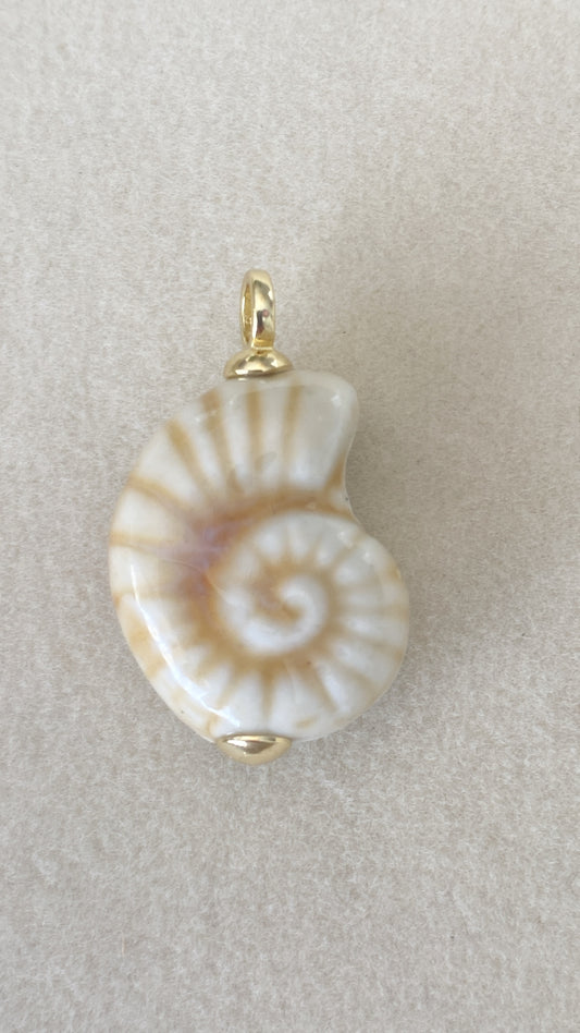 Ocean Spiral Charm