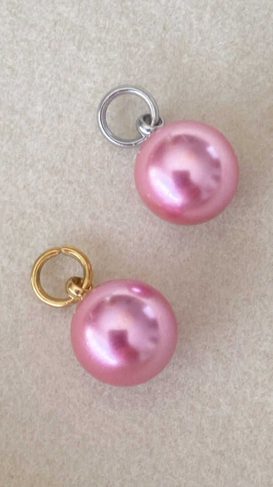 Pink Pearl Charm