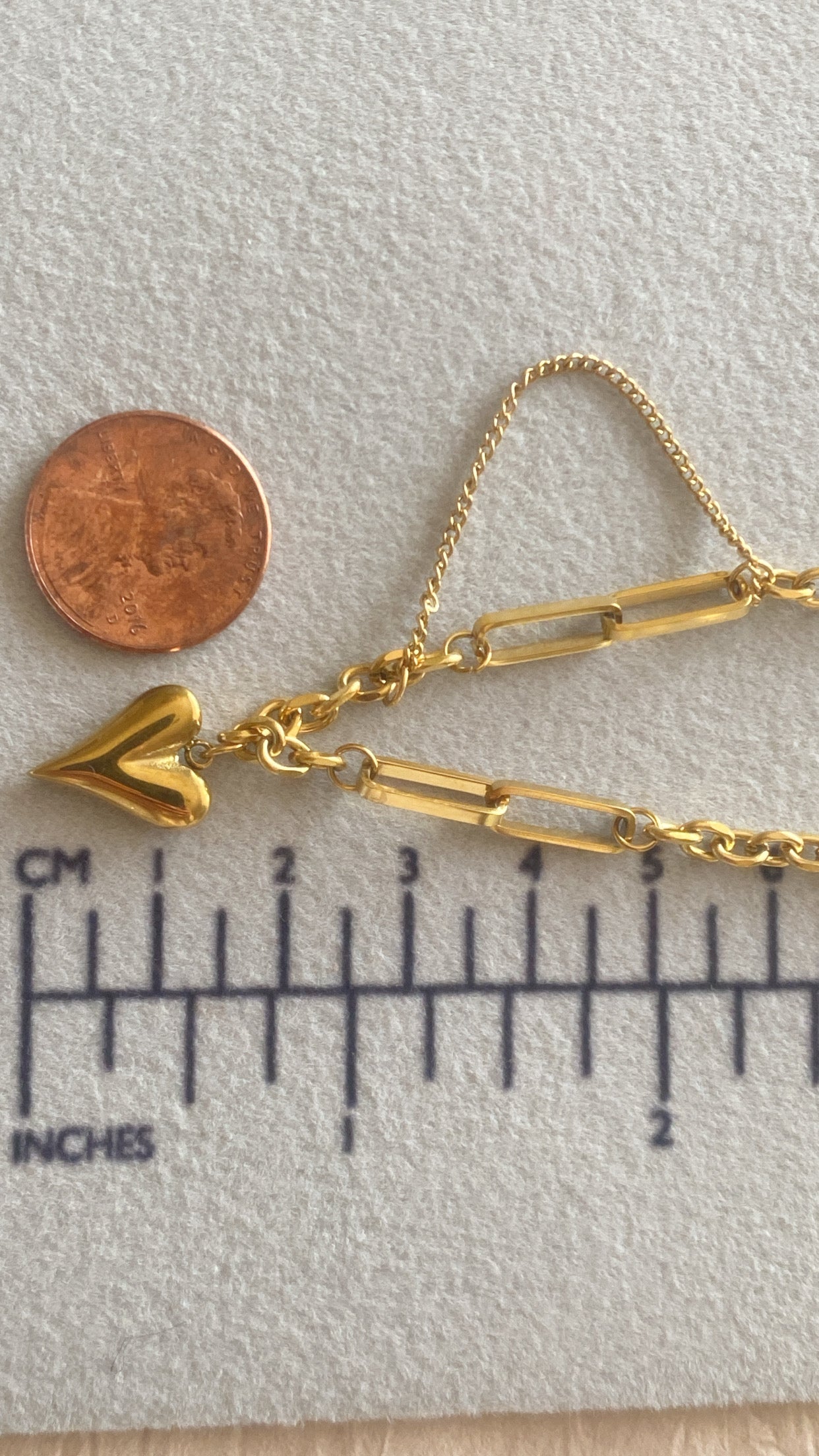 Heart Throb Trio Necklace