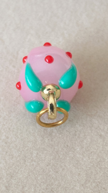 Pink Strawberry Charm