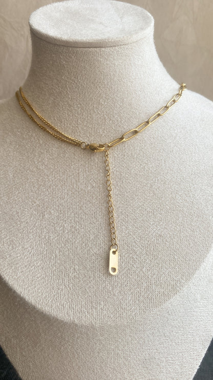 Gold Drop Necklace