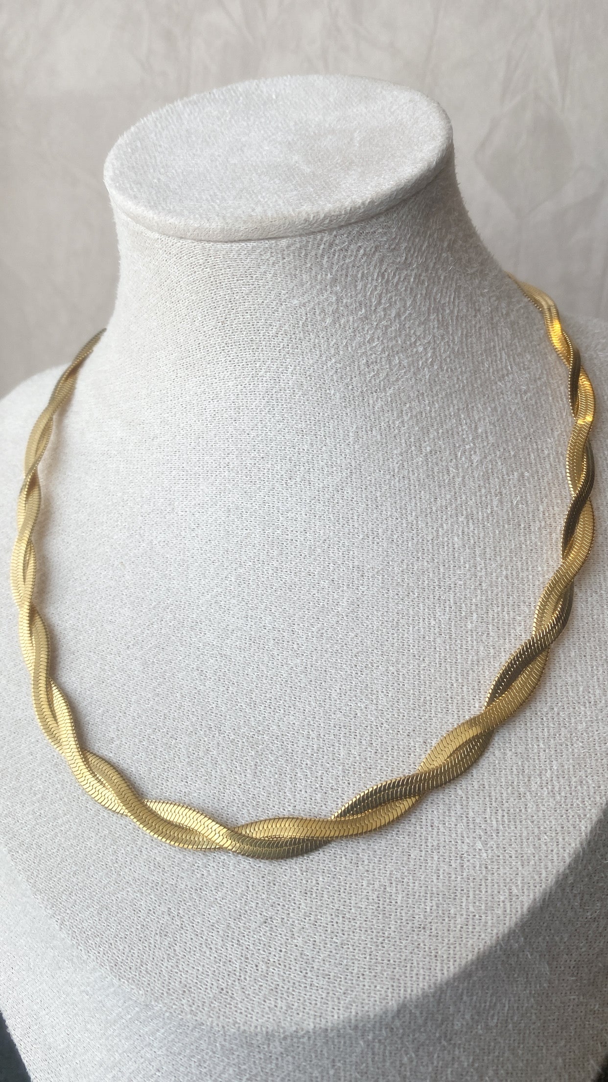 Twisted Herringbone Necklace