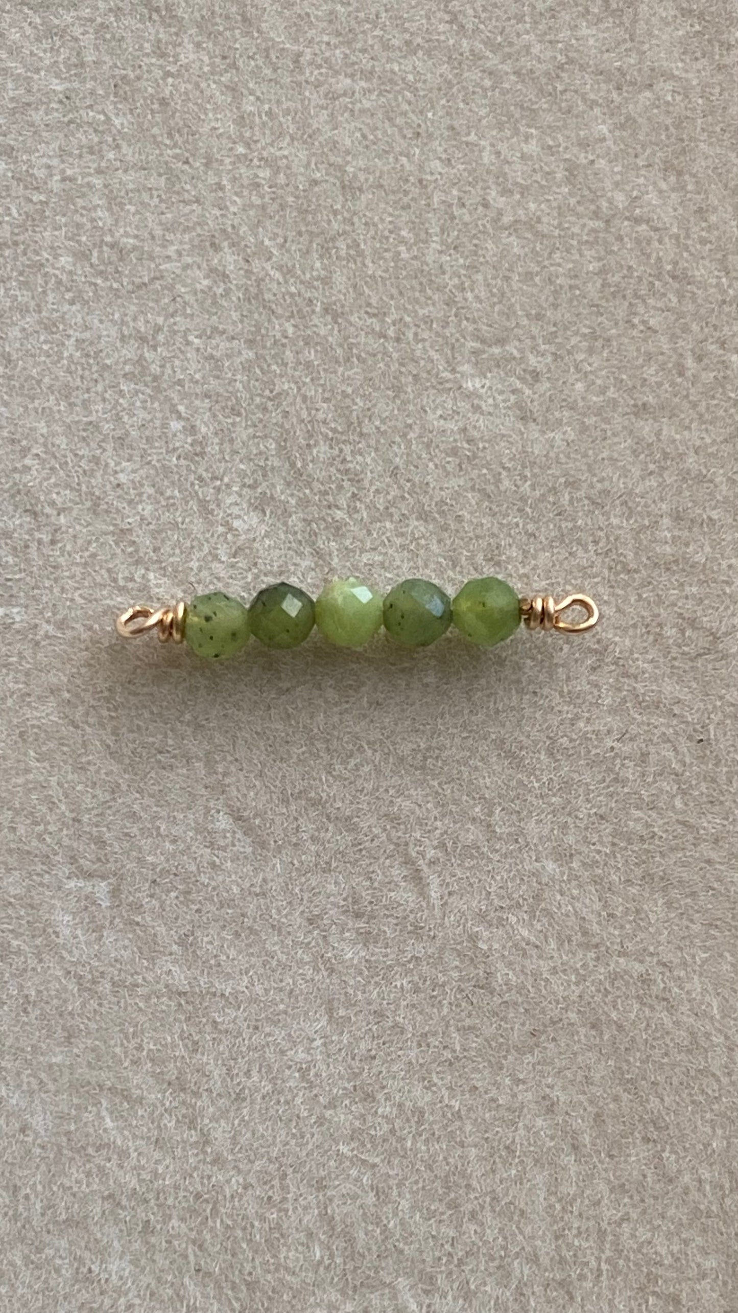 Olive Muse Charm Connector