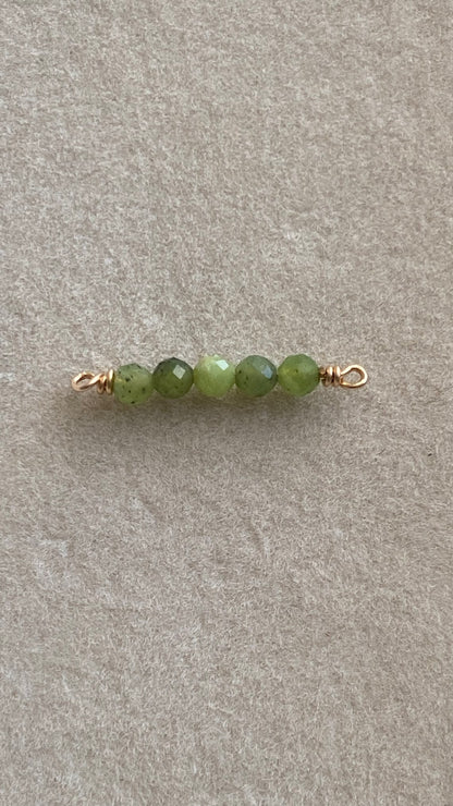 Olive Muse Charm Connector
