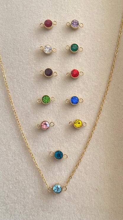 Birthstone Charm Connectors