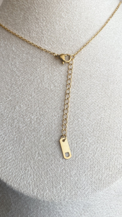 Lace Me in CZ Necklace