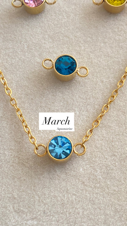 Birthstone Charm Connectors